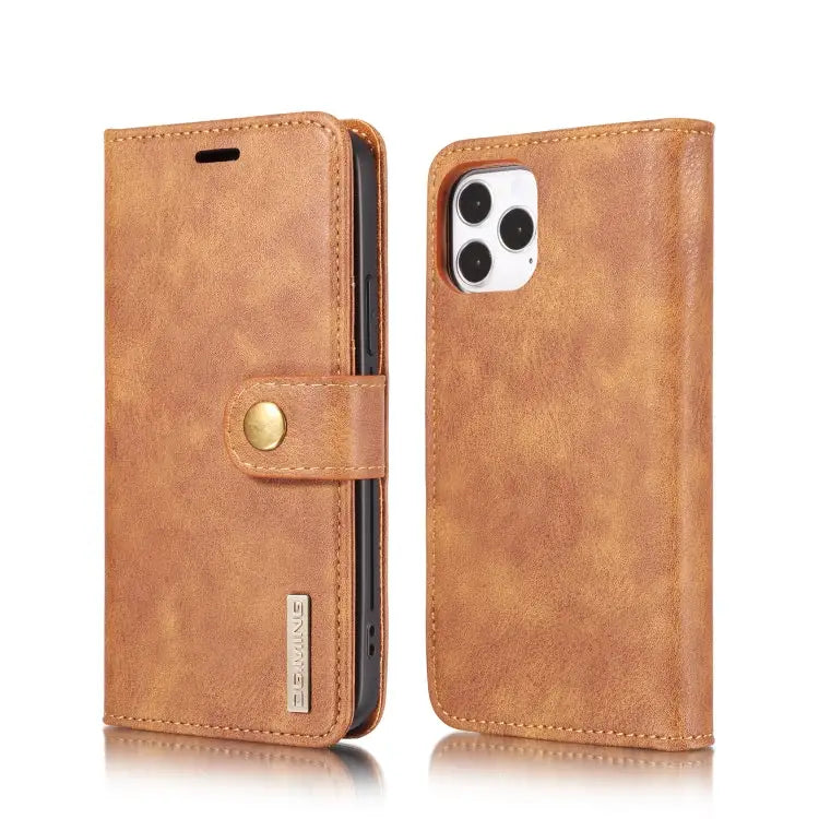 DG.MING Crazy Horse Texture Detachable Magnetic Leather Case For iPhone 12/12 Pro For iPhone 12 Pro Max For Samsung