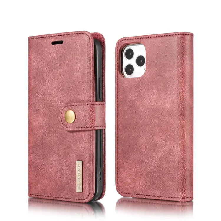 DG.MING Crazy Horse Texture Detachable Magnetic Leather Case For iPhone 12/12 Pro For iPhone 12 Pro Max For Samsung