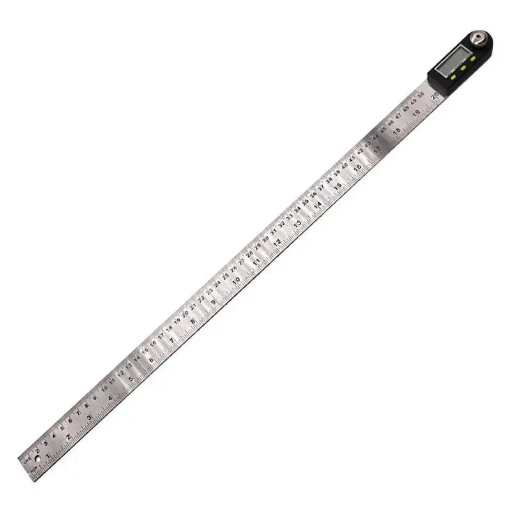 Digital Display Angle Finder Meter Protractor Goniometer Ruler Measure Range: 500mm 500mm Ruler - 500mm Ruler
