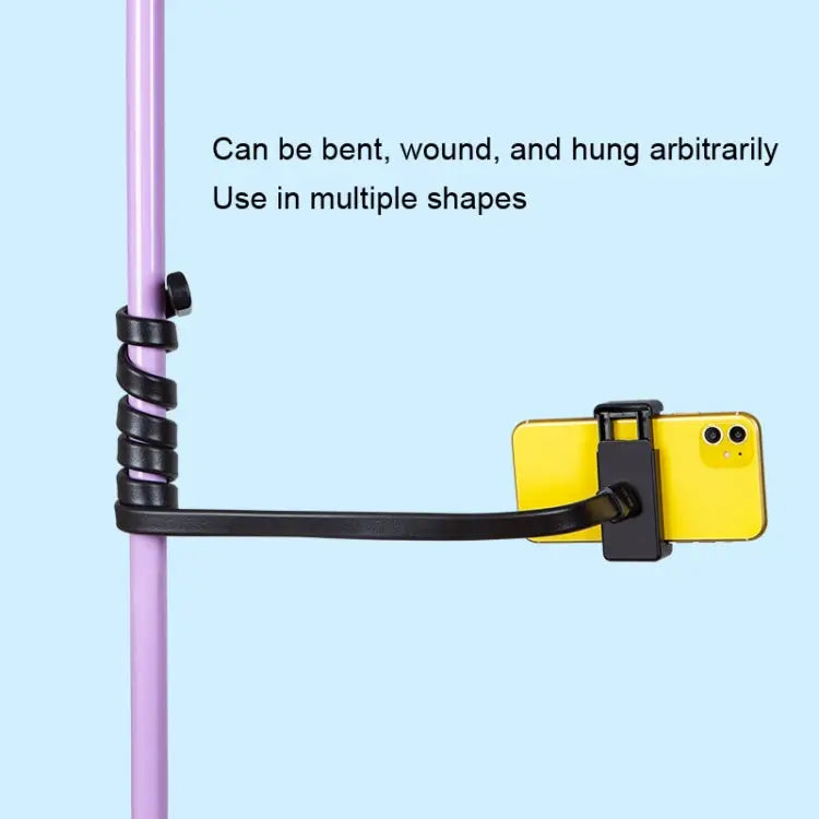DiHao Bending Adjustment Hose Mobile Phone Live Broadcast Support DiHao Hose + Double Hole Phone Clip - DiHao Hose