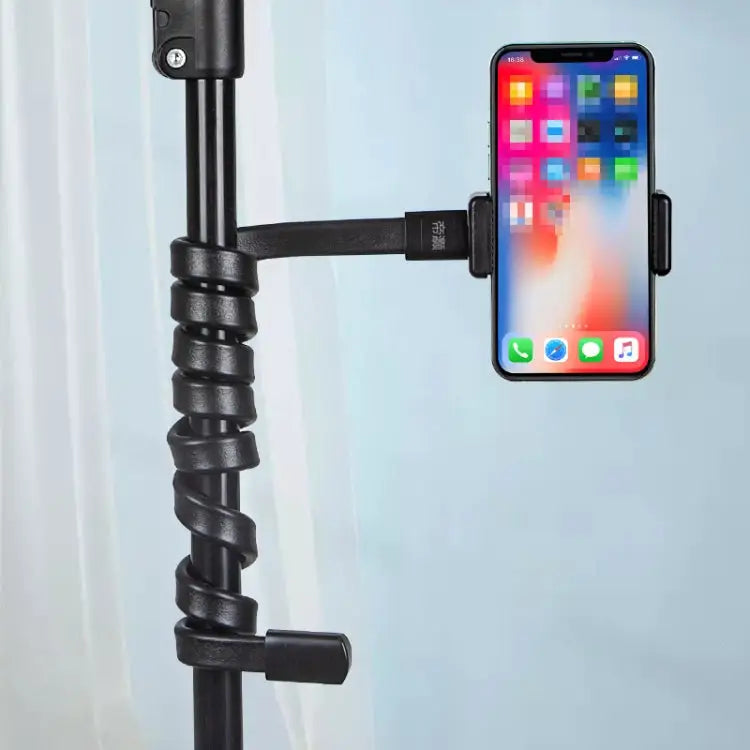DiHao Bending Adjustment Hose Mobile Phone Live Broadcast Support DiHao Hose + Double Hole Phone Clip - DiHao Hose