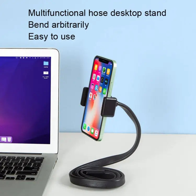 DiHao Bending Adjustment Hose Mobile Phone Live Broadcast Support DiHao Hose + Double Hole Phone Clip - DiHao Hose