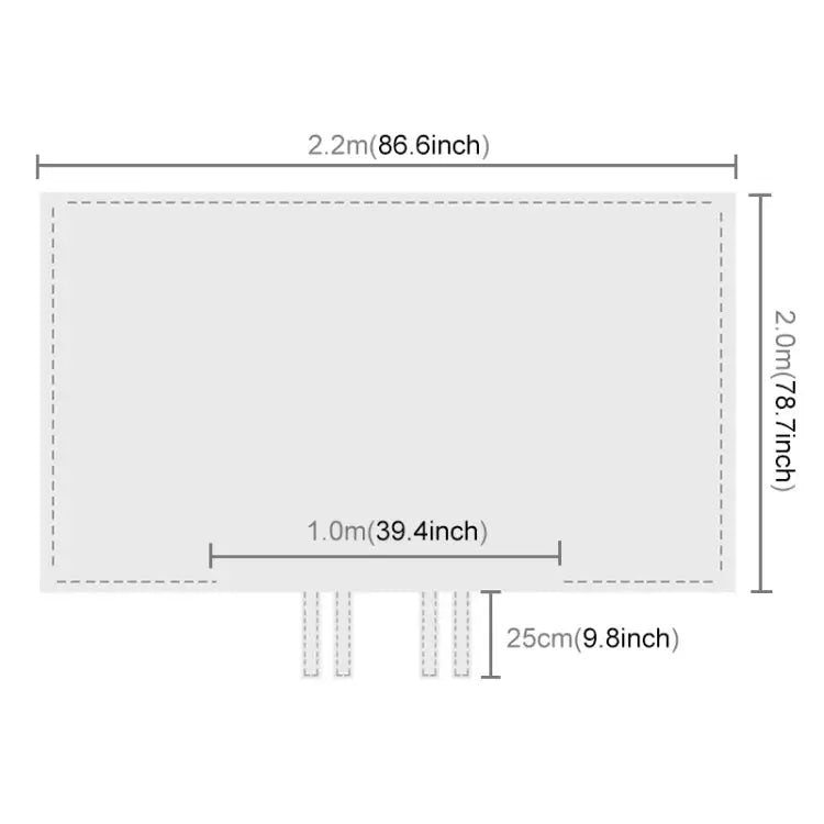 Disposable Travel Hotel Thickened Health Reduce Infection Quilt Sheets Size: 2*2.2m Size: 2*2.2m Quilt Sheets - Size: