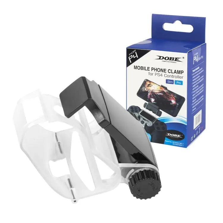 DOBE Adjustable Smart Mobile Phone Clamp Holder For PS4/Slim/Pro Controller TP4-016B - TP4-016B