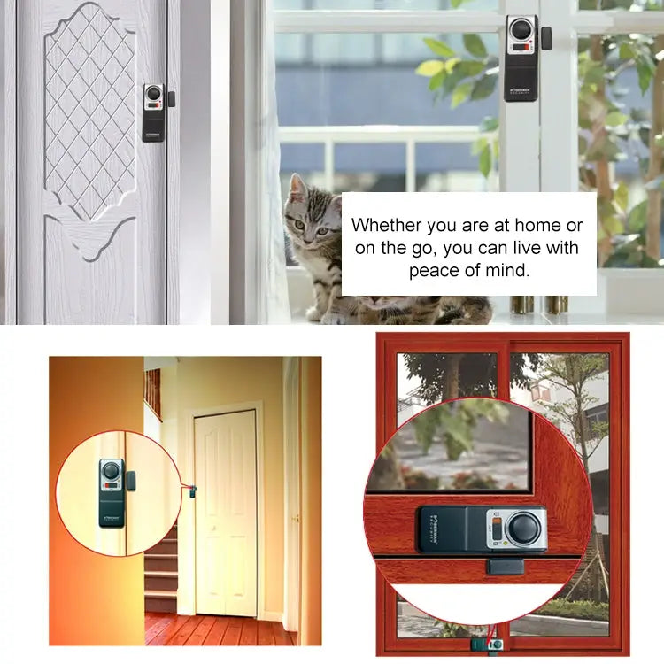 DOBERMAN SE-0119 Household Anti-theft Wireless Remote Control Door Magnetic Sensor Alarm SE-0119 - SE-0119