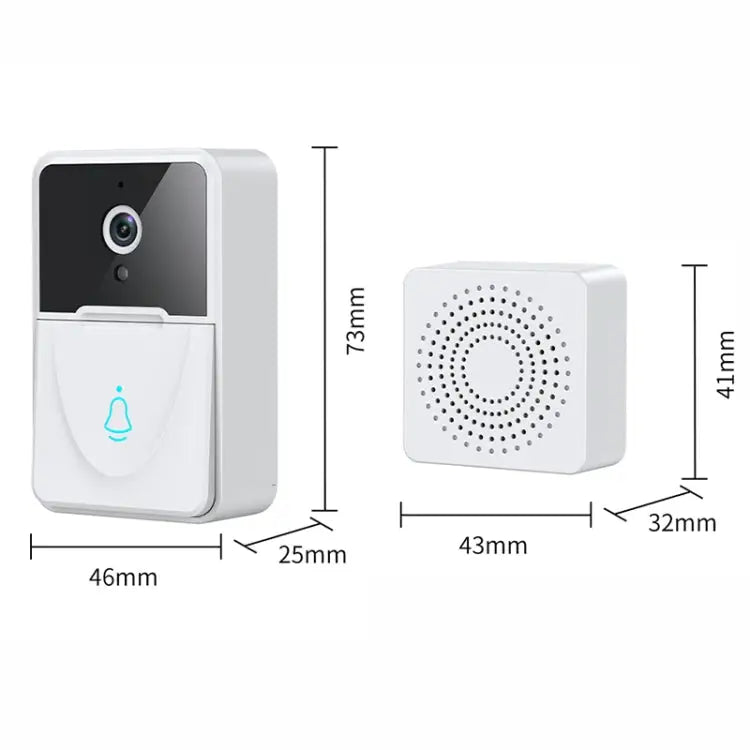 DoorBell X3 VGA WiFi Smart Video Doorbell with Chime Support Night Vision DoorBell X3 - DoorBell X3