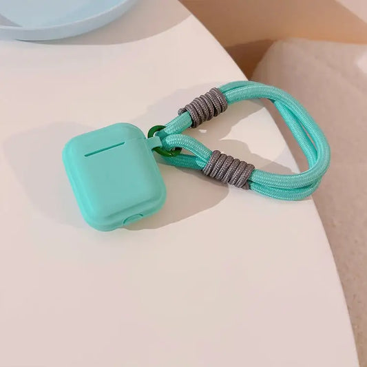 Dopamine Contrast Color Silicone Earphone Cover With Hand Strap For AirPods 3 For AirPodS Pro 2 For AirPods Pro