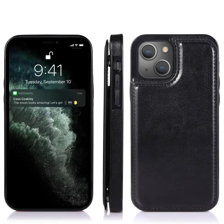 Double Buckle Phone Case For iPhone 14 Plus - Apple Accessories