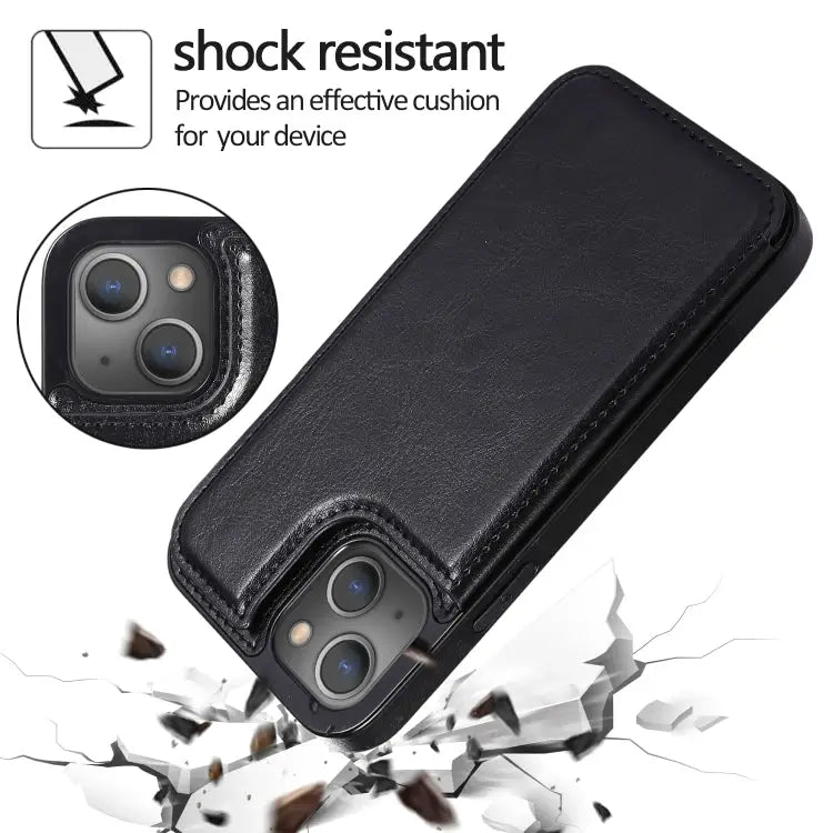 Double Buckle Phone Case For iPhone 14 Plus - Apple Accessories