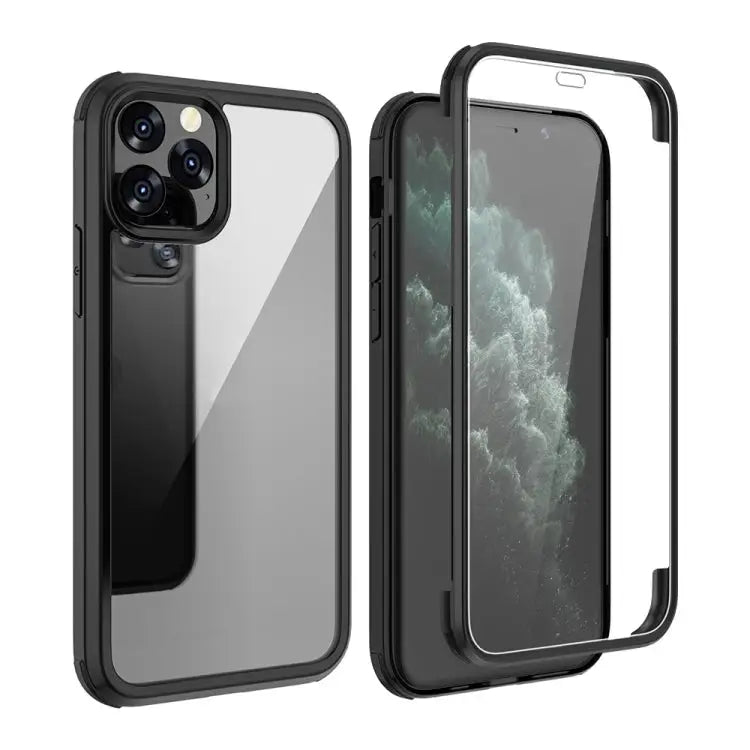 Double-sided Plastic Glass Protective Case For iPhone 11 Pro For iPhone 11 For iPhone 11 Pro Max - For iPhone 11 Pro