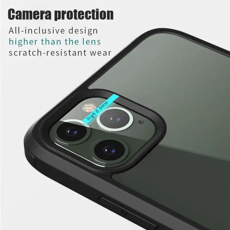 Double-sided Plastic Glass Protective Case For iPhone 11 Pro For iPhone 11 For iPhone 11 Pro Max - Apple Accessories