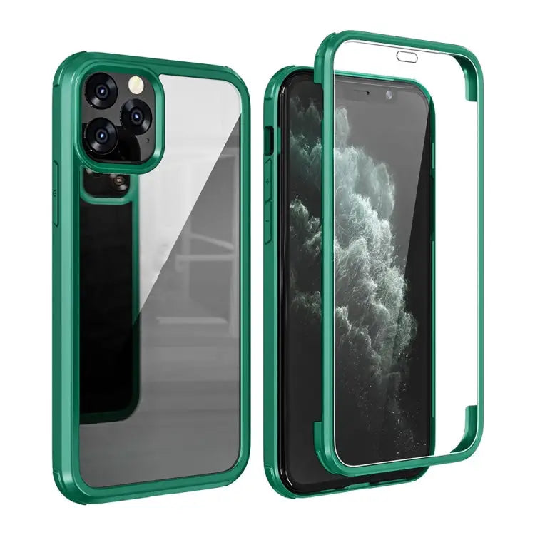 Double-sided Plastic Glass Protective Case For iPhone 11 Pro For iPhone 11 For iPhone 11 Pro Max - For iPhone 11 Pro