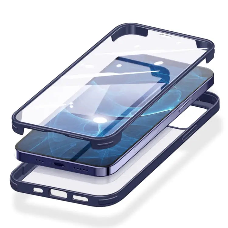 Double-sided Plastic Glass Protective Case For iPhone 12 mini For iPhone 12 / 12 Pro For iPhone 12 Pro Max - Apple
