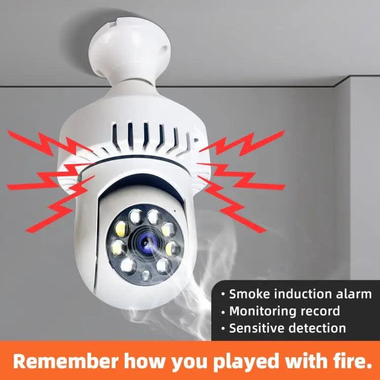 DP36 1080P Smoke Alarm Bulb WiFi Camera Support IR Night Vision / Motion Detection / Two-way Voice DP36 - DP36