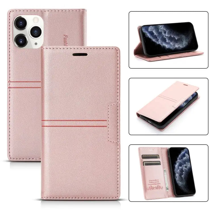 Dream Magnetic Suction Business Horizontal Flip PU Leather Case with Holder & Card Slot & Wallet For iPhone 11 Pro