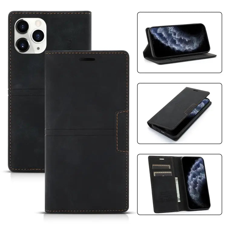 Dream Magnetic Suction Business Horizontal Flip PU Leather Case with Holder & Card Slot & Wallet For iPhone 11 Pro