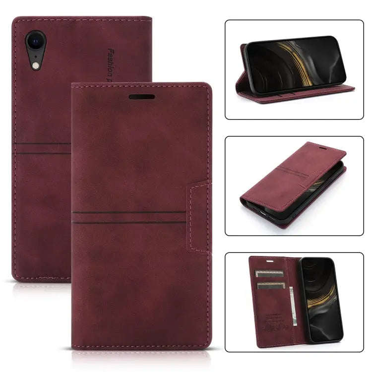 Dream Magnetic Suction Business Horizontal Flip PU Leather Case with Holder & Card Slot & Wallet For iPhone 11 Pro