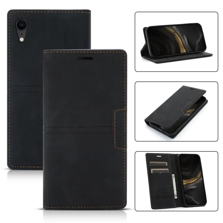 Dream Magnetic Suction Business Horizontal Flip PU Leather Case with Holder & Card Slot & Wallet For iPhone 11 Pro