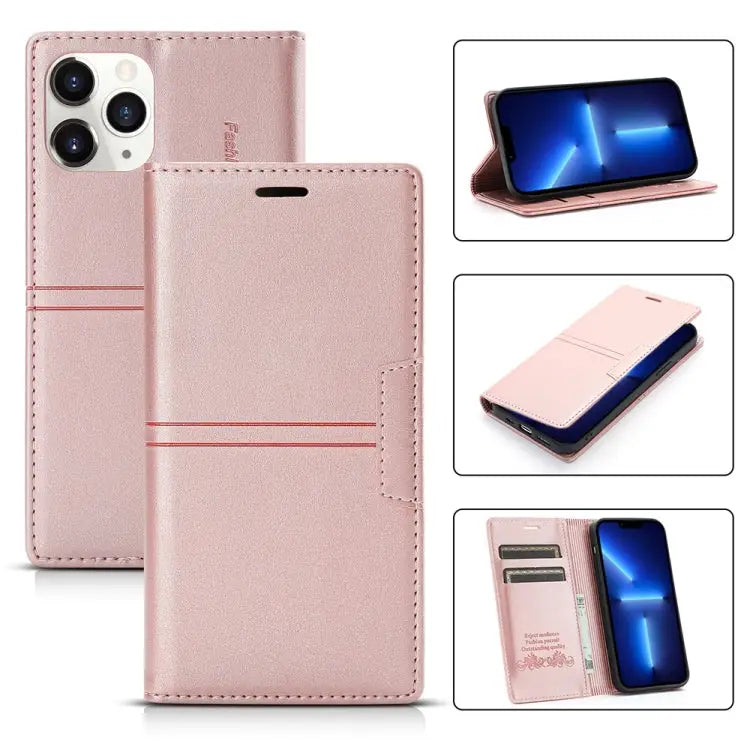 Dream Magnetic Suction Business Horizontal Flip PU Leather Case with Holder & Card Slot & Wallet For iPhone 11 Pro