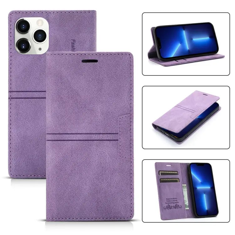 Dream Magnetic Suction Business Horizontal Flip PU Leather Case with Holder & Card Slot & Wallet For iPhone 13 mini