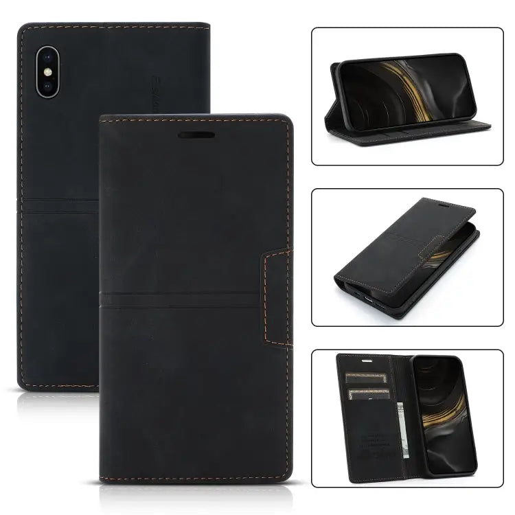 Dream Magnetic Suction Business Horizontal Flip PU Leather Case with Holder & Card Slot & Wallet For iPhone 11 Pro
