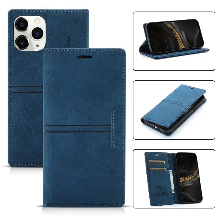Dream Magnetic Suction Business Horizontal Flip PU Leather Case with Holder & Card Slot & Wallet For iPhone 13 mini