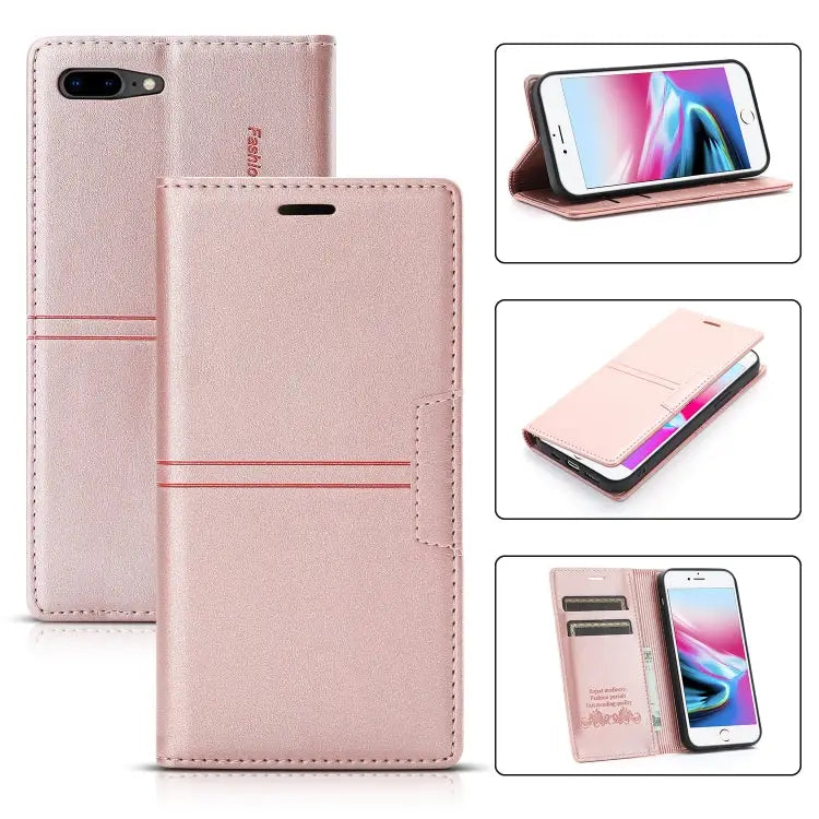 Dream Magnetic Suction Business Horizontal Flip PU Leather Case with Holder & Card Slot & Wallet For iPhone XS Max