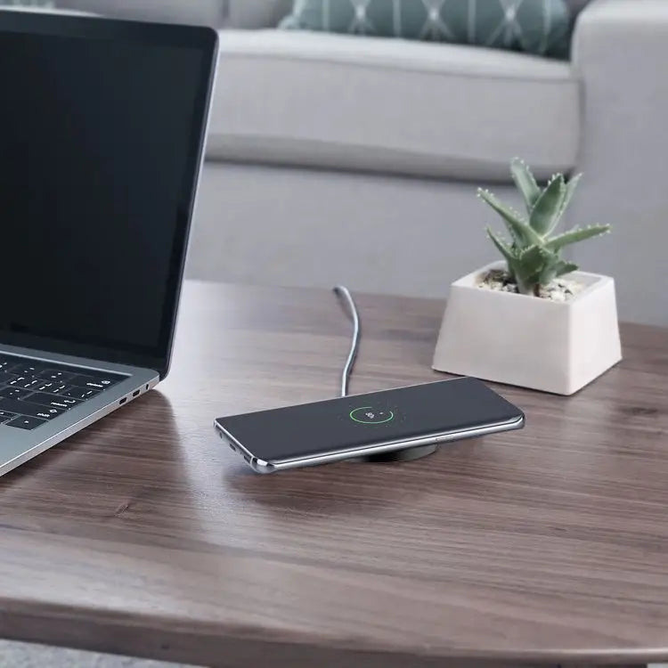 DSW-36B Mobile Phone Wireless Charger Mini 15W Fast Charging Type-C Round QI DSW-36B - DSW-36B - Apple Accessories