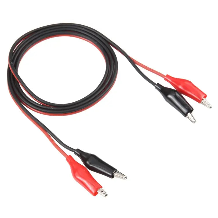 Dual Alligator Clip Test Lead Probe Cable Length: 1m