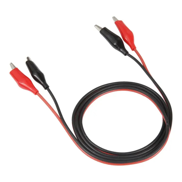 Dual Alligator Clip Test Lead Probe Cable Length: 1m