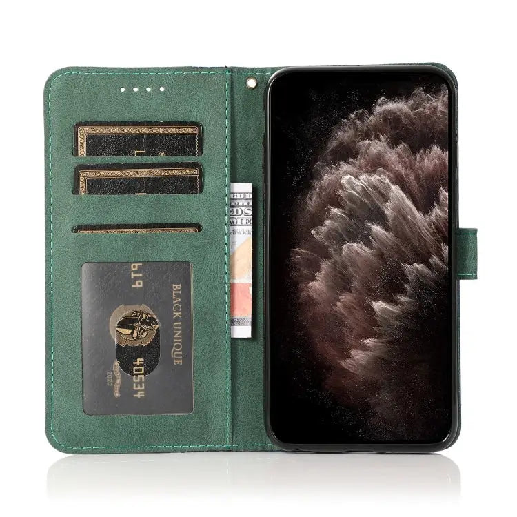 Dual-color Stitching Leather Phone Case For Nokia 6.2 / 7.2 For Nokia G10 / G20 / 6.3 For Nokia X10 / X20 - Mobile