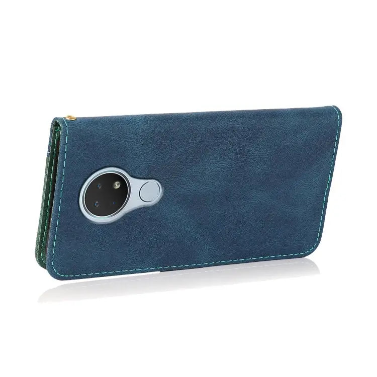 Dual-color Stitching Leather Phone Case For Nokia 6.2 / 7.2 For Nokia G10 / G20 / 6.3 For Nokia X10 / X20 - Mobile