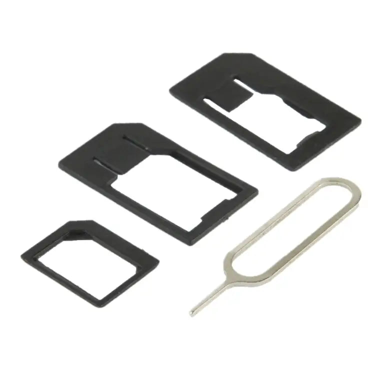 Dual Nano Sim Cutter for iPhone / Samsung / Huawei / Xiaomi (With Nano SIM to Micro SIM Card Adapter + Nano SIM