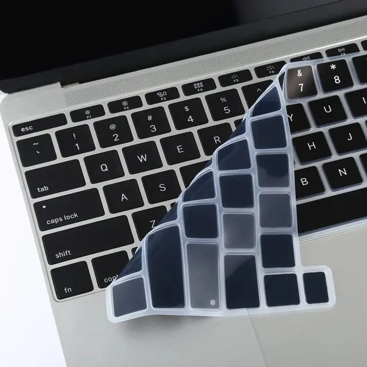 Dustproof Silicone Laptop Keyboard Protective Film for MacBook Pro 16 inch A2141 & Pro 13.3 inch A2251 / A2289 / A2338