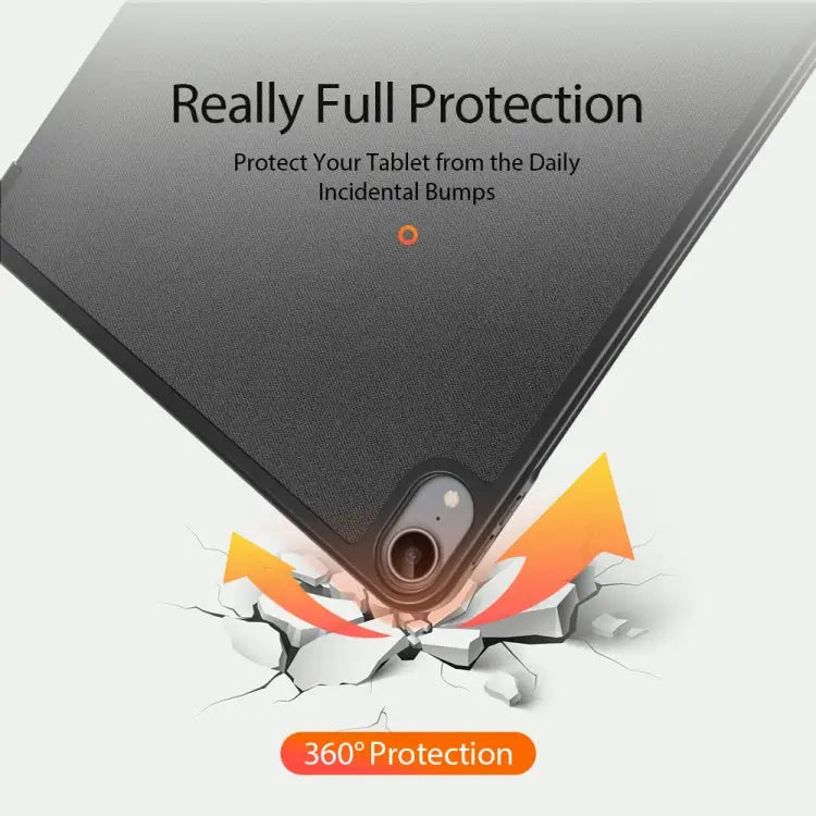 DUX DUCIS Domo Series Horizontal Flip Magnetic TPU + PU Leather Case with Three-folding Holder & Pen Slot & Sleep