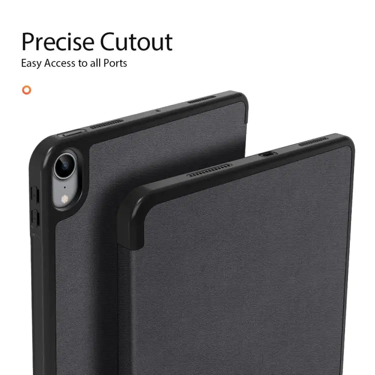 DUX DUCIS Domo Series Horizontal Flip Magnetic TPU + PU Leather Case with Three-folding Holder & Pen Slot & Sleep