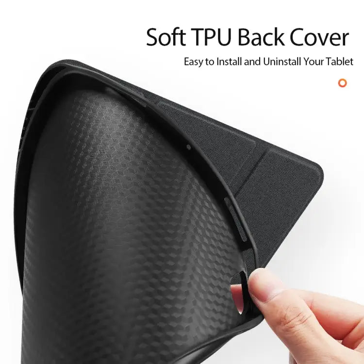 DUX DUCIS Domo Series Horizontal Flip Magnetic TPU + PU Leather Case with Three-folding Holder & Pen Slot & Sleep