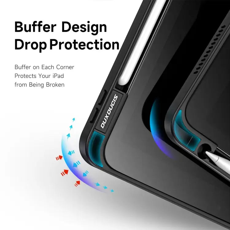 DUX DUCIS Magi Series Smart Leather Tablet Case For iPad 10th Gen 10.9 2022 - Apple Accessories