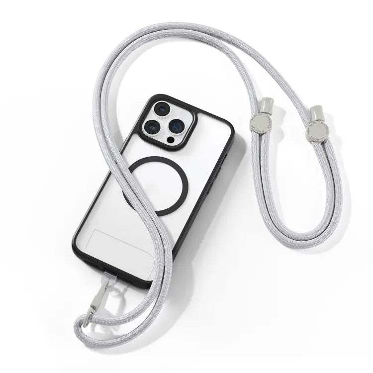 DUX DUCIS Plaz Crossbody Neck Strap Anti-lost Phone Lanyard - Grey - Apple Accessories