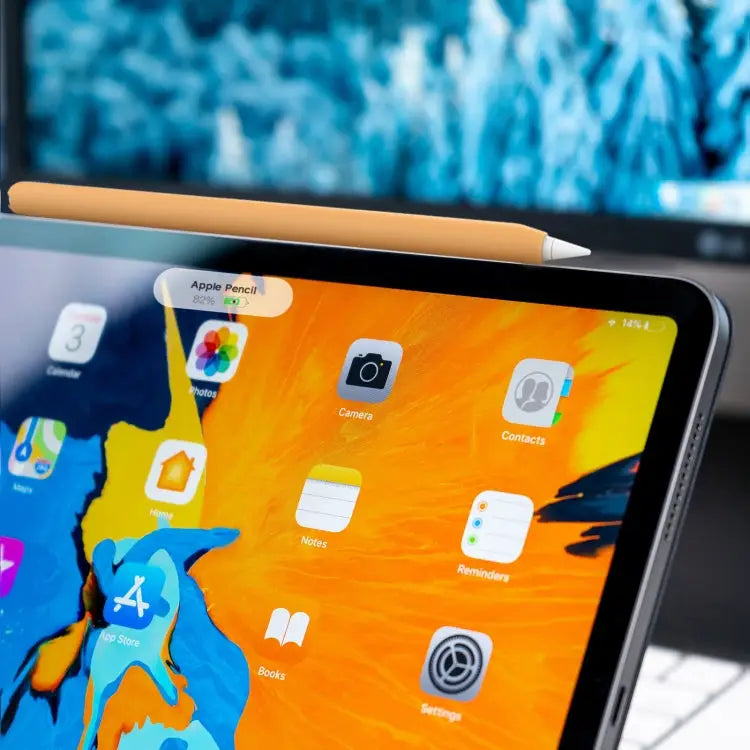 DUX DUCIS Stoyobe Ultra-thin Silicone Protective Case for Apple Pencil Pro / 2 - Orange - Apple Accessories