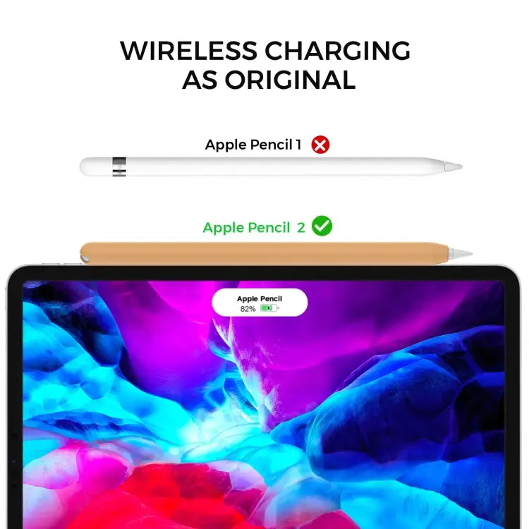 DUX DUCIS Stoyobe Ultra-thin Silicone Protective Case for Apple Pencil Pro / 2 - Orange - Apple Accessories
