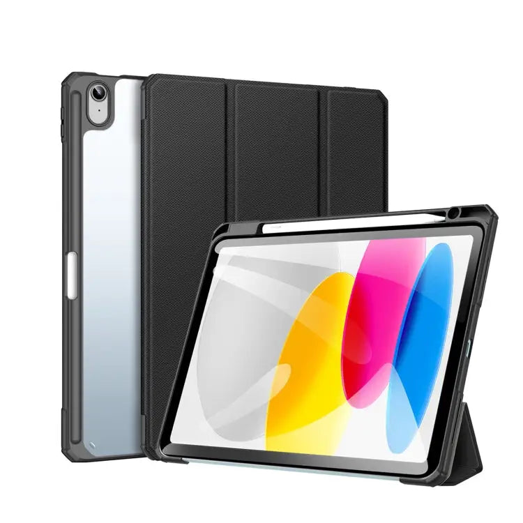 DUX DUCIS TOBY Series Antiskid Leather Smart Tablet Case For iPad 10th Gen 10.9 2022 - For iPad 10th Gen 10.9 2022