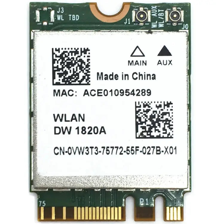 DW1820A BCM94350ZAE 802.11ac BT4.1 867Mbps M.2 / NGFF WiFi Wireless Card DW1820A - DW1820A
