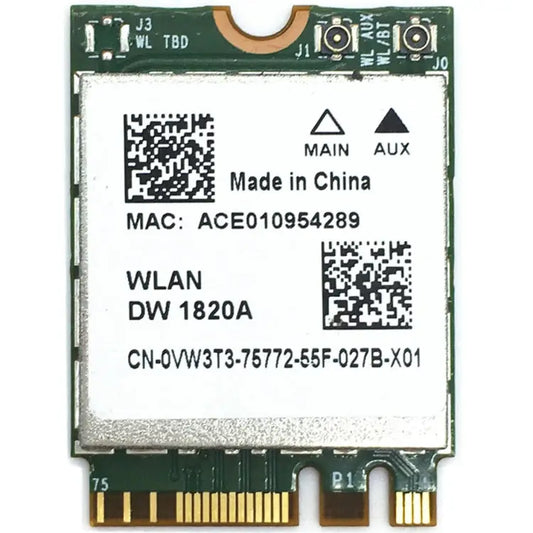 DW1820A BCM94350ZAE 802.11ac BT4.1 867Mbps M.2 / NGFF WiFi Wireless Card DW1820A - DW1820A