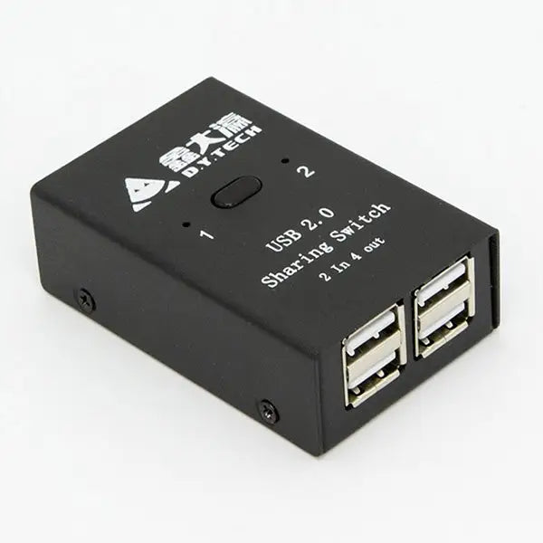 DY-B046 2 In 4 Out USB 2.0 Sharing Switch USB Flash Printer Adapter DY-B046 - DY-B046