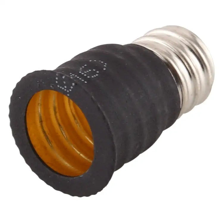 E12 to E14 Light Lamp Bulbs Adapter Converter E12 to E14 (Black) E12 to E14 (White) - E12 to E14 (Black) / Black
