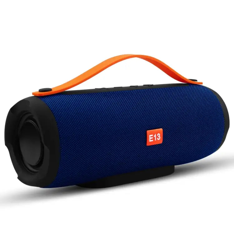 E13 Mini Portable Wireless Bluetooth Speaker Stereo Speakerphone Radio Music Subwoofer Column Speakers with TF FM RED