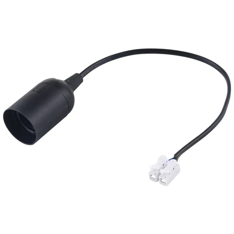 E27 Lamp Socket Base Holder with Electrical Wire Cable Cable Length: 28cm E27