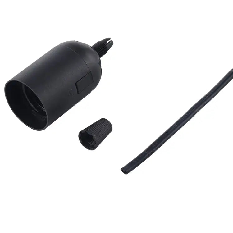 E27 Lamp Socket Base Holder with Electrical Wire Cable Cable Length: 28cm E27