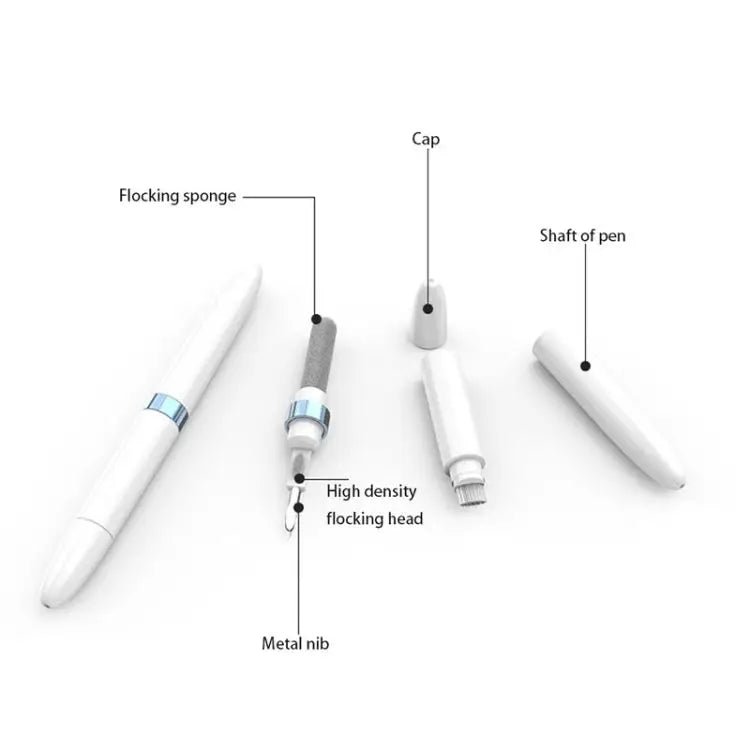 Earphone Cleaning Pen Earbuds Clean Brush Computer Keyboard Cleaning Tool Style 2 - Style 2